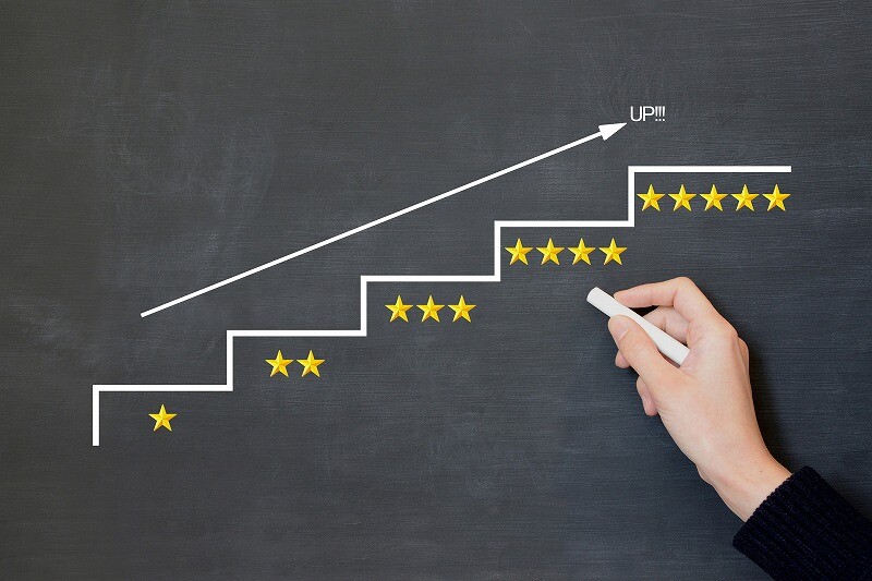 ポイント制で仲間と競っていい刺激に!